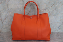 Load image into Gallery viewer, HERMES GARDEN PARTY PM Epsom leather Feu D Engraving Tote bag 700040166