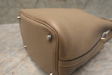 將圖片載入圖庫檢視器 HERMES/エルメス ピコタンロックPM トリヨンクレマンス トゥルティエールグレー □O刻印 ハンドバッグ 700080230