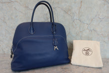 画像をギャラリービューアに読み込む, HERMES/エルメス ボリードリラックス40 ヴォーシッキム ブルーサフィール □R刻印 ハンドバッグ 800060064