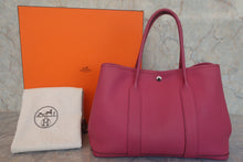 画像をギャラリービューアに読み込む, HERMES/エルメス ガーデンパーティPM ネゴンダ トスカ □R刻印 トートバッグ 800010215