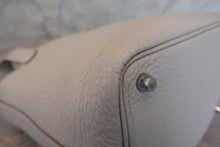 Load image into Gallery viewer, HERMES PICOTIN LOCK PM Clemence leather Pearl gray Y Engraving Hand bag 700120137