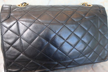 画像をギャラリービューアに読み込む, CHANEL/シャネル パリ限定マトラッセダブルフラップチェーンショルダーバッグ ラムスキン ブラック/ゴールド金具 ショルダーバッグ 700110087