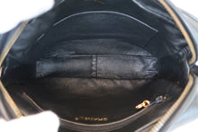 Load image into Gallery viewer, CHANEL CC mark fringe chain shoulder bag Lambskin Black/Gold hadware Shoulder bag 800080236