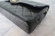 画像をギャラリービューアに読み込む, CHANEL/シャネル パリ限定マトラッセダブルフラップチェーンショルダーバッグ ラムスキン ブラック/ゴールド金具 ショルダーバッグ 700110087