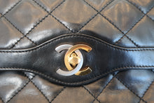 画像をギャラリービューアに読み込む, CHANEL/シャネル パリ限定マトラッセダブルフラップチェーンショルダーバッグ ラムスキン ブラック/ゴールド金具 ショルダーバッグ 700110087