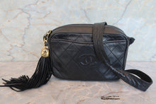 將圖片載入圖庫檢視器 CHANEL/シャネル マトラッセフリンジショルダーバッグ ラムスキン ブラック/ゴールド金具 ショルダーバッグ 700090005