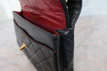 画像をギャラリービューアに読み込む, CHANEL/シャネル パリ限定マトラッセダブルフラップチェーンショルダーバッグ ラムスキン ブラック/ゴールド金具 ショルダーバッグ 700110087