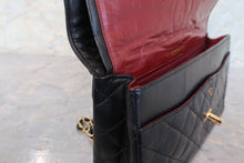 画像をギャラリービューアに読み込む, CHANEL/シャネル パリ限定マトラッセダブルフラップチェーンショルダーバッグ ラムスキン ブラック/ゴールド金具 ショルダーバッグ 700110087