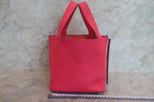 Load image into Gallery viewer, HERMES PICOTIN LOCK PM Clemence leather Rose extreme A Engraving Hand bag 70012082