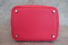 Load image into Gallery viewer, HERMES PICOTIN LOCK PM Clemence leather Rose extreme A Engraving Hand bag 70012082