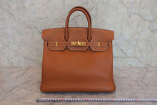 画像をギャラリービューアに読み込む, HERMES/エルメス オータクロア32 トゴ ゴールド □H刻印 ハンドバッグ 800030057