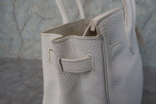 画像をギャラリービューアに読み込む, HERMES/エルメス バーキン30 トリヨンクレマンス ホワイト □M刻印 ハンドバッグ 700110076