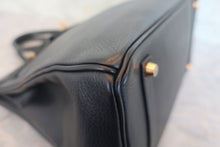 画像をギャラリービューアに読み込む, HERMES/エルメス バーキン35 アルデンヌ ブラック □F刻印 ハンドバッグ 800010158