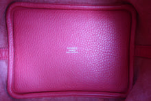 Load image into Gallery viewer, HERMES PICOTIN LOCK PM Clemence leather Rose extreme A Engraving Hand bag 70012082