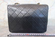画像をギャラリービューアに読み込む, CHANEL/シャネル ミニマトラッセシングルフラップチェーンショルダーバッグ ラムスキン ブラック/ゴールド金具 ショルダーバッグ 700110086