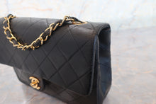 画像をギャラリービューアに読み込む, CHANEL/シャネル ミニマトラッセシングルフラップチェーンショルダーバッグ ラムスキン ブラック/ゴールド金具 ショルダーバッグ 700110086