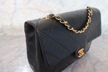 画像をギャラリービューアに読み込む, CHANEL/シャネル ミニマトラッセシングルフラップチェーンショルダーバッグ ラムスキン ブラック/ゴールド金具 ショルダーバッグ 700110086