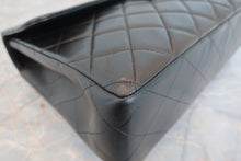 画像をギャラリービューアに読み込む, CHANEL/シャネル 中マトラッセシングルフラップチェーンショルダーバッグ ラムスキン ブラック/ゴールド金具 ショルダーバッグ 700080228