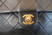 画像をギャラリービューアに読み込む, CHANEL/シャネル ミニマトラッセシングルフラップチェーンショルダーバッグ ラムスキン ブラック/ゴールド金具 ショルダーバッグ 700110086