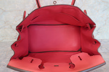 Load image into Gallery viewer, HERMES BIRKIN 30 Togo leather Rose lipstick □Q Engraving Hand bag 700100070