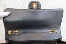 画像をギャラリービューアに読み込む, CHANEL/シャネル 中マトラッセシングルフラップチェーンショルダーバッグ ラムスキン ブラック/ゴールド金具 ショルダーバッグ 700080228