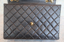 画像をギャラリービューアに読み込む, CHANEL/シャネル 中マトラッセシングルフラップチェーンショルダーバッグ ラムスキン ブラック/ゴールド金具 ショルダーバッグ 700080228