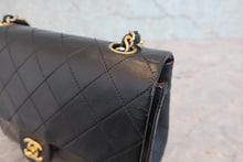 画像をギャラリービューアに読み込む, CHANEL/シャネル ミニマトラッセシングルフラップチェーンショルダーバッグ ラムスキン ブラック/ゴールド金具 ショルダーバッグ 800040099