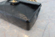 画像をギャラリービューアに読み込む, CHANEL/シャネル ミニマトラッセシングルフラップチェーンショルダーバッグ ラムスキン ブラック/ゴールド金具 ショルダーバッグ 800040099