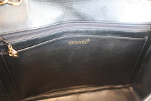 画像をギャラリービューアに読み込む, CHANEL/シャネル 中マトラッセシングルフラップチェーンショルダーバッグ ラムスキン ブラック/ゴールド金具 ショルダーバッグ 700080228
