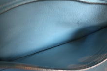 画像をギャラリービューアに読み込む, HERMES/エルメス バーキン40 トワルアッシュ/トリヨンクレマンス ベージュ/シエル □M刻印 ハンドバッグ 800010168