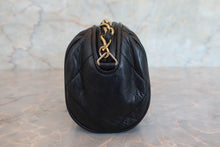 Load image into Gallery viewer, CHANEL CC mark fringe chain shoulder bag Lambskin Black/Gold hadware Shoulder bag 700090020