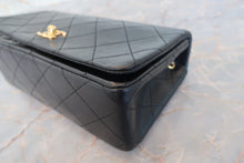 画像をギャラリービューアに読み込む, CHANEL/シャネル ミニマトラッセチェーンショルダーバッグ ラムスキン ブラック/ゴールド金具 ショルダーバッグ 700110081