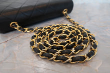 画像をギャラリービューアに読み込む, CHANEL/シャネル ミニマトラッセチェーンショルダーバッグ ラムスキン ブラック/ゴールド金具 ショルダーバッグ 700110081