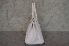 Load image into Gallery viewer, HERMES BIRKIN 30 Epsom leather White □L Engraving Hand bag 700120161