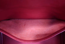 Load image into Gallery viewer, HERMES BIRKIN 35 Toile H/Graine Couchevel leather Beige/Rouge vif □D Engraving Hand bag 700100044