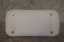 Load image into Gallery viewer, HERMES BIRKIN 30 Epsom leather White □L Engraving Hand bag 700120161