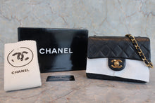 Load image into Gallery viewer, CHANEL Mini Matelasse single flap chain shoulder bag Lambskin Black/Gold hadware Shoulder bag 800040109