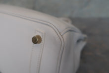 Load image into Gallery viewer, HERMES BIRKIN 30 Epsom leather White □L Engraving Hand bag 700120161