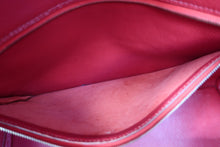 Load image into Gallery viewer, HERMES BIRKIN 35 Toile H/Graine Couchevel leather Beige/Rouge vif □D Engraving Hand bag 700100044