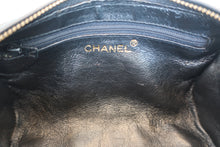 Load image into Gallery viewer, CHANEL CC mark fringe chain shoulder bag Lambskin Black/Gold hadware Shoulder bag 700090020