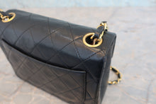 Load image into Gallery viewer, CHANEL Mini Matelasse single flap chain shoulder bag Lambskin Black/Gold hadware Shoulder bag 800040109