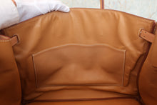 Load image into Gallery viewer, HERMES BIRKIN 40 Graine Couchevel leather Natural □A Engraving Hand bag 800090087