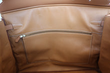Load image into Gallery viewer, HERMES BIRKIN 40 Graine Couchevel leather Natural □A Engraving Hand bag 800090087