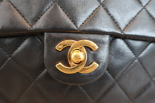 画像をギャラリービューアに読み込む, CHANEL/シャネル ミニマトラッセシングルフラップチェーンショルダーバッグ ラムスキン ブラック/ゴールド金具 ショルダーバッグ 800040109