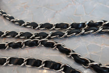 Load image into Gallery viewer, CHANEL Mini Matelasse single flap chain shoulder bag Lambskin Black/Silver hadware Shoulder bag 700090024