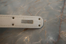 Load image into Gallery viewer, HERMES BIRKIN 30 Epsom leather White □L Engraving Hand bag 700120161