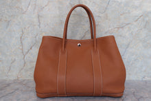 將圖片載入圖庫檢視器 HERMES/エルメス ガーデンパーティPM ネゴンダ ゴールド □N刻印 トートバッグ 700100014