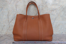 將圖片載入圖庫檢視器 HERMES/エルメス ガーデンパーティPM ネゴンダ ゴールド □N刻印 トートバッグ 700100014