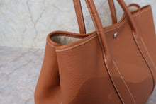 將圖片載入圖庫檢視器 HERMES/エルメス ガーデンパーティPM ネゴンダ ゴールド □N刻印 トートバッグ 700100014
