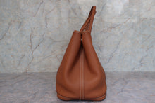 將圖片載入圖庫檢視器 HERMES/エルメス ガーデンパーティPM ネゴンダ ゴールド □N刻印 トートバッグ 700100014